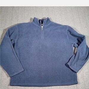 Levi's Men's Navy Zip-Up Sweater
